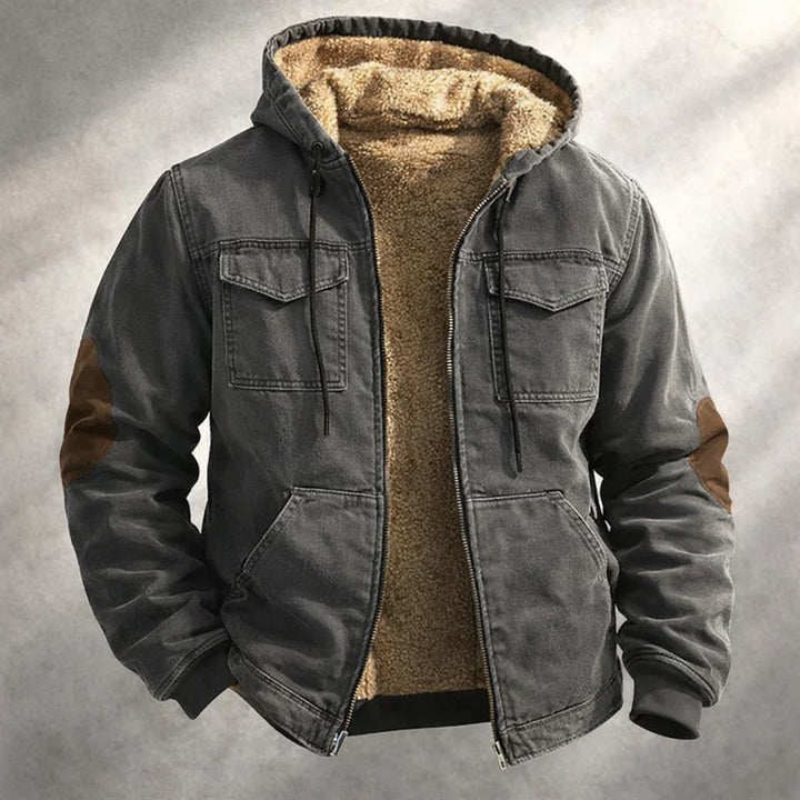 Marcus Sherpa Insulated Hooded Jacket
