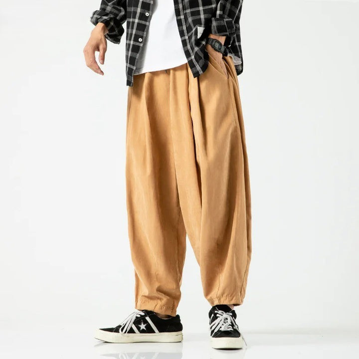Cove Park Relaxed Pants featuring wide-leg silhouette and deep side pockets in soft, breathable fabric.