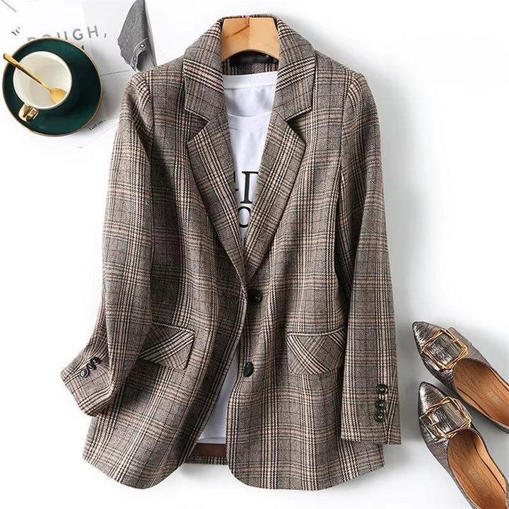 Nora™ Plaid Blazer